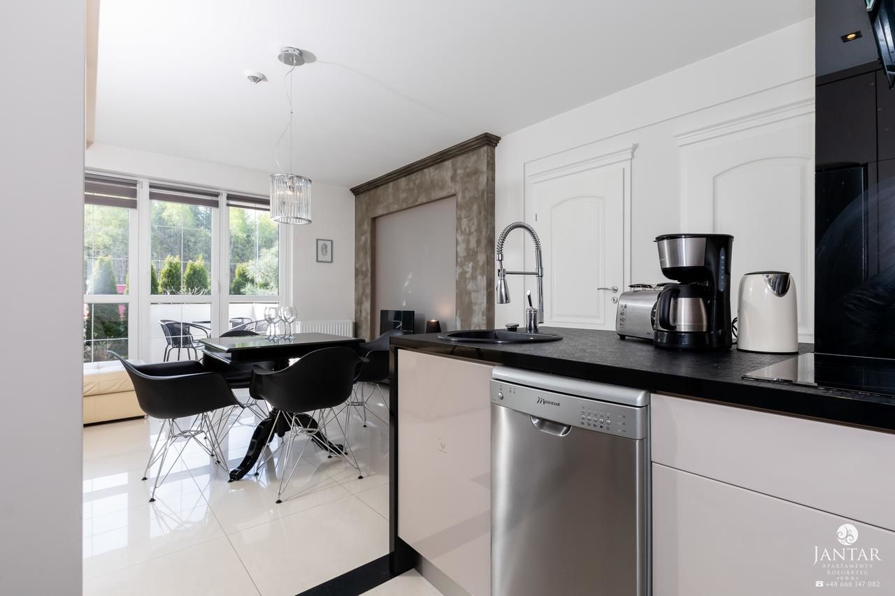 Апартаменты Jantar Apartamenty Luxury Baltic Residence Гжибово-26
